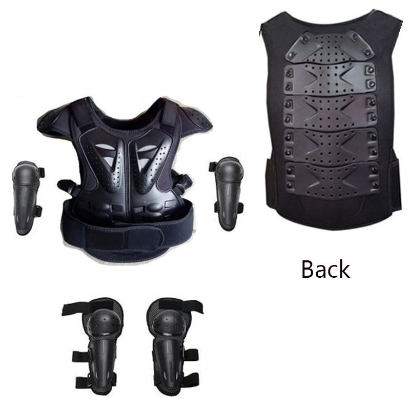 Motorcycle Gear For Kids - CE Motosiklet Çocuk Zırh Yeleği Tam