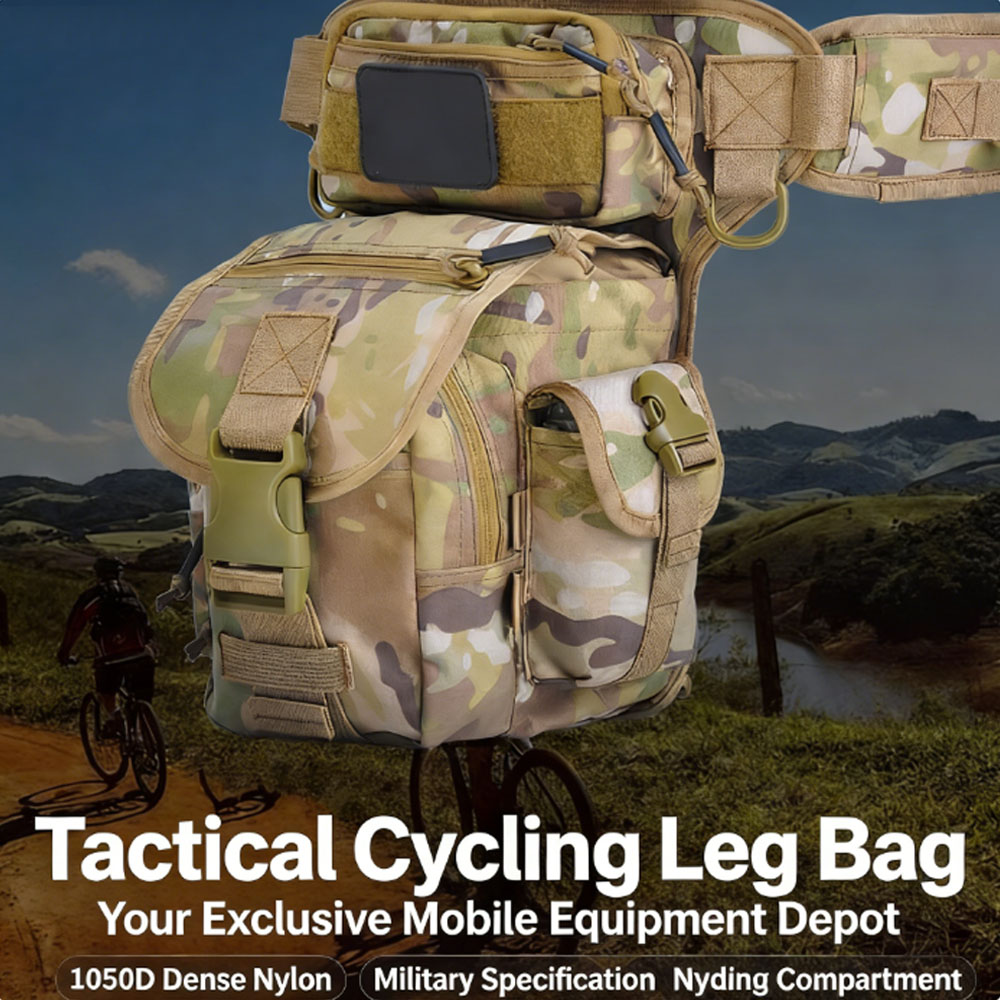 Motorcycle Gear Travel Bag - Taktik bacak çantası motosiklet sürme bel
