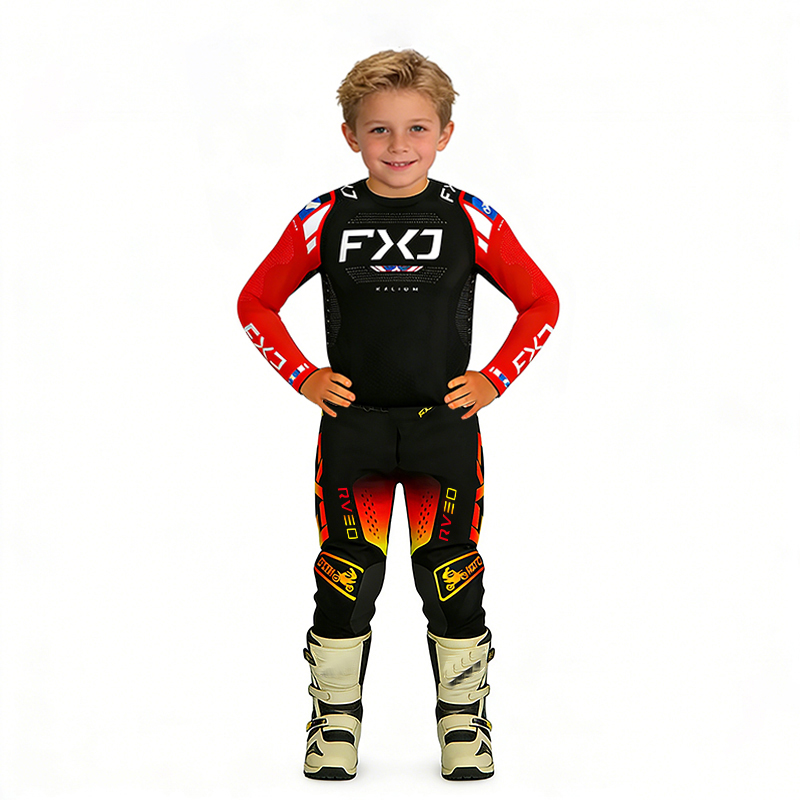 Motorcycle Gear For Kids - Motokros çocuk kıyafeti Motosiklet forması ve