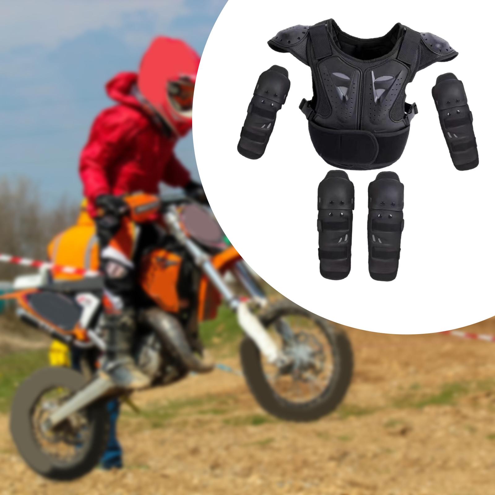 Motorcycle Gear For Kids - Çocuklar için Motosiklet Koruyucu Tulumu Tam
