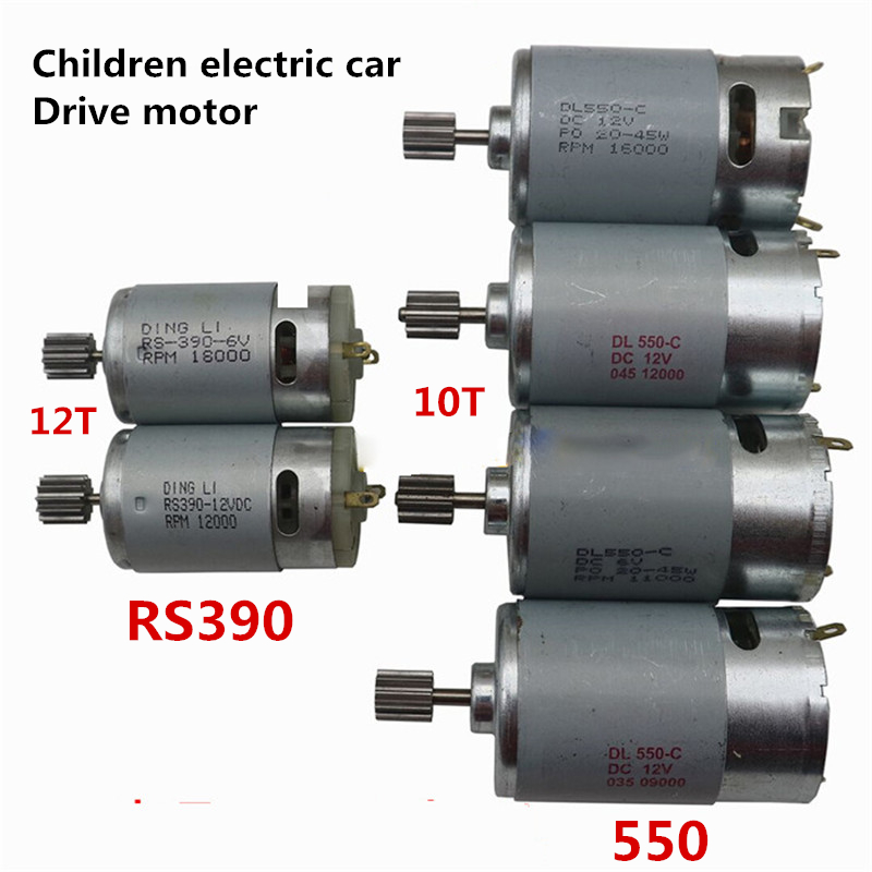 Motorcycle Gear For Kids - RS 390 550 Sürüş Motoru DC