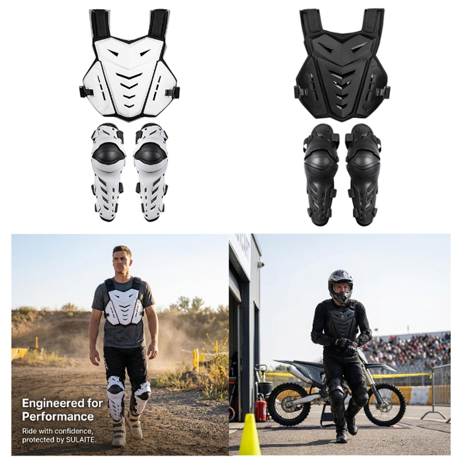 Motorcycle Gear Jacket Women - Ergonomik Göğüs Koruyucu Dizlikler Motosiklet Koruma
